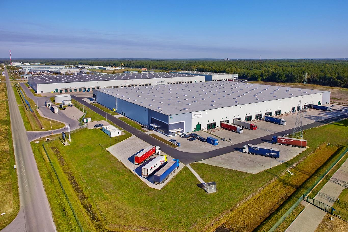 Prologis Park Szczecin, Lengyelország Logisztikai központ Szczecin területén, raktárépület Szczecin területén, disztribúciós központ Szczecin területén
