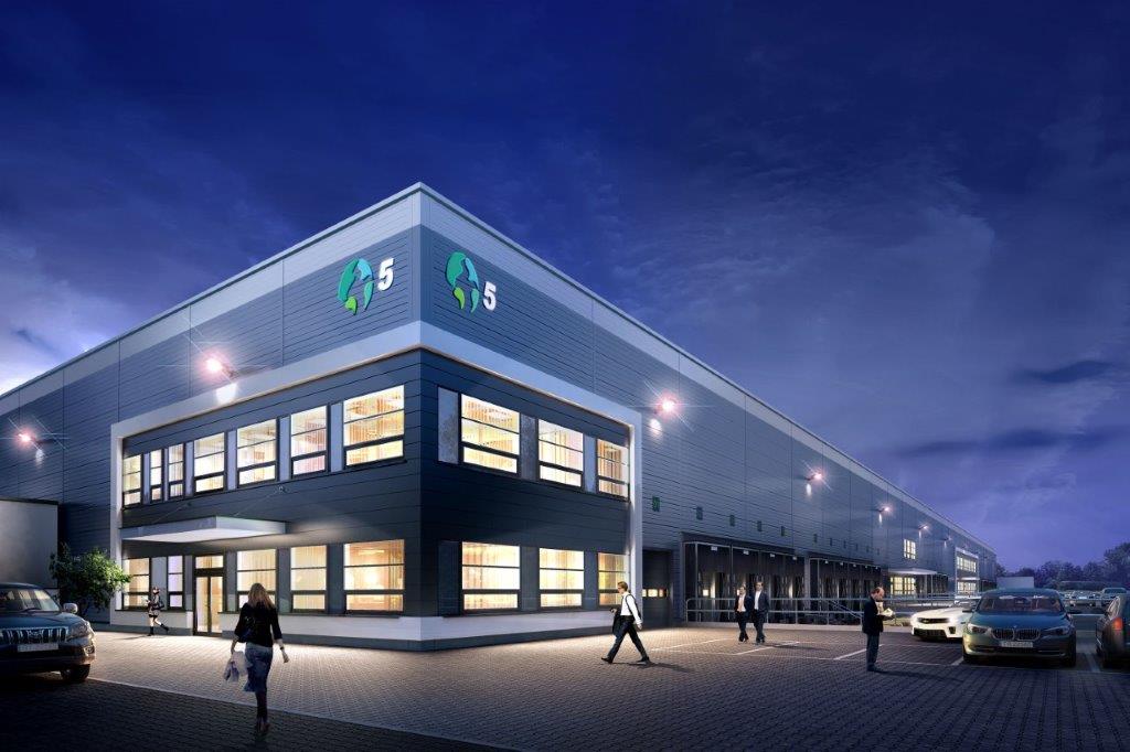 Prologis Park Chorzow, Lengyelország Kisvállalatokat kiszolgáló épület a Prologis Park Chorzów területén