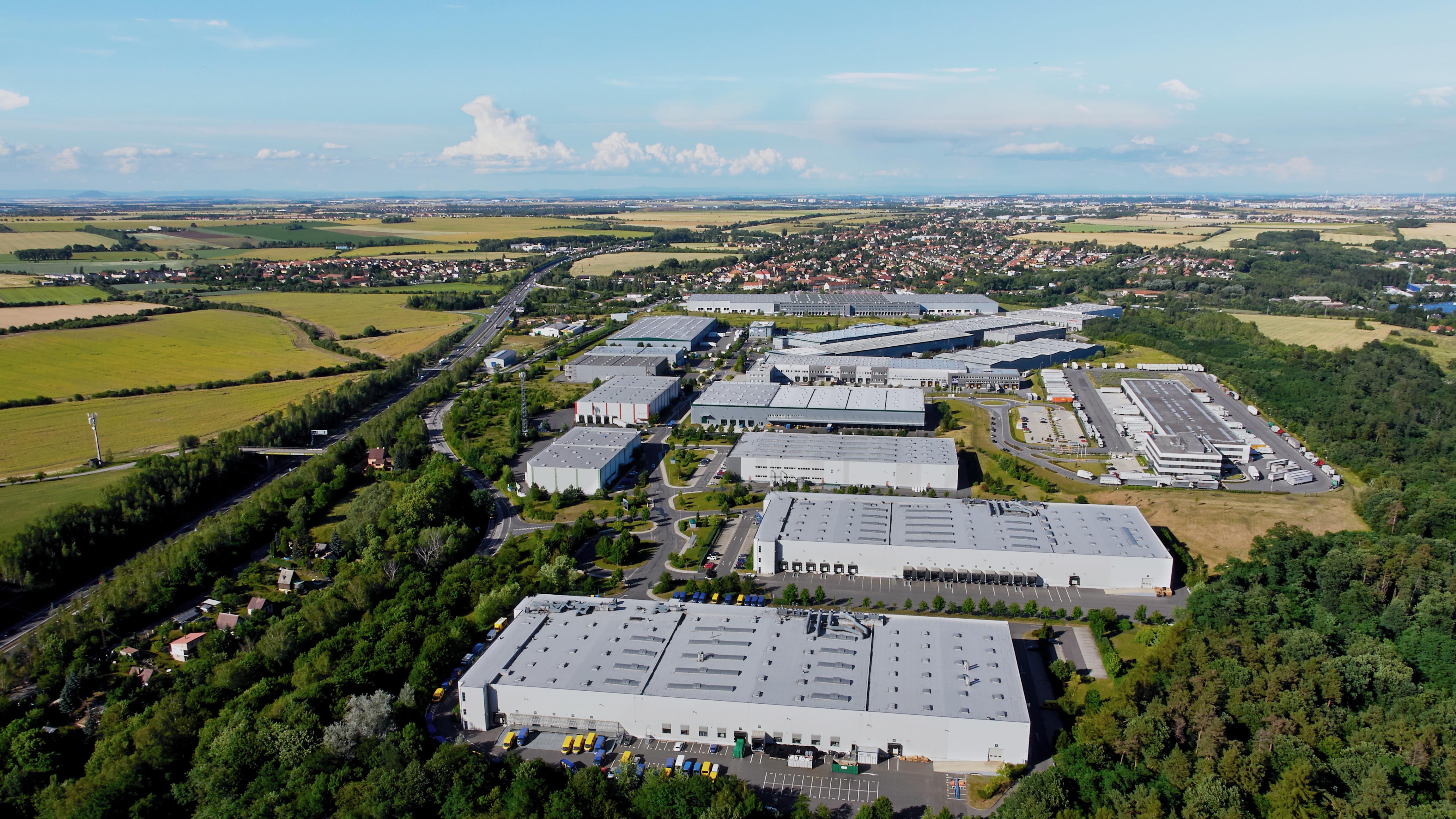 Prologis Park Prague-Rudna, Csehország Logisztikai park Prague-Rudna területén, raktárépület Prague-Rudna területén, elosztó központ Prague-Rudna területén