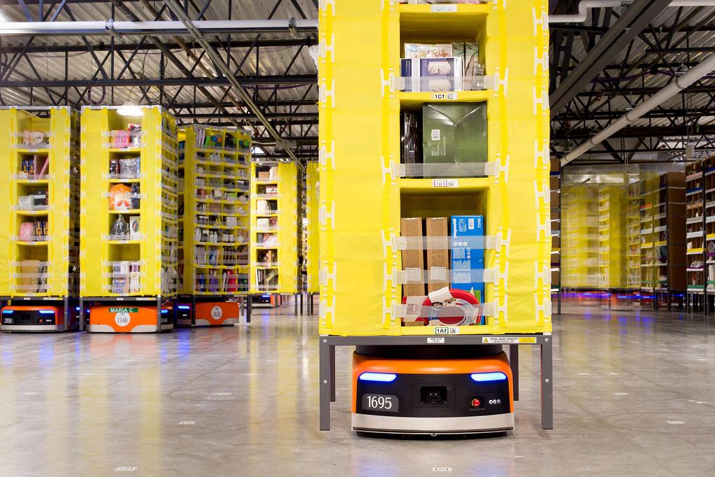  Automated Mobile Robots (AMR), Prologis International Park of Commerce, California