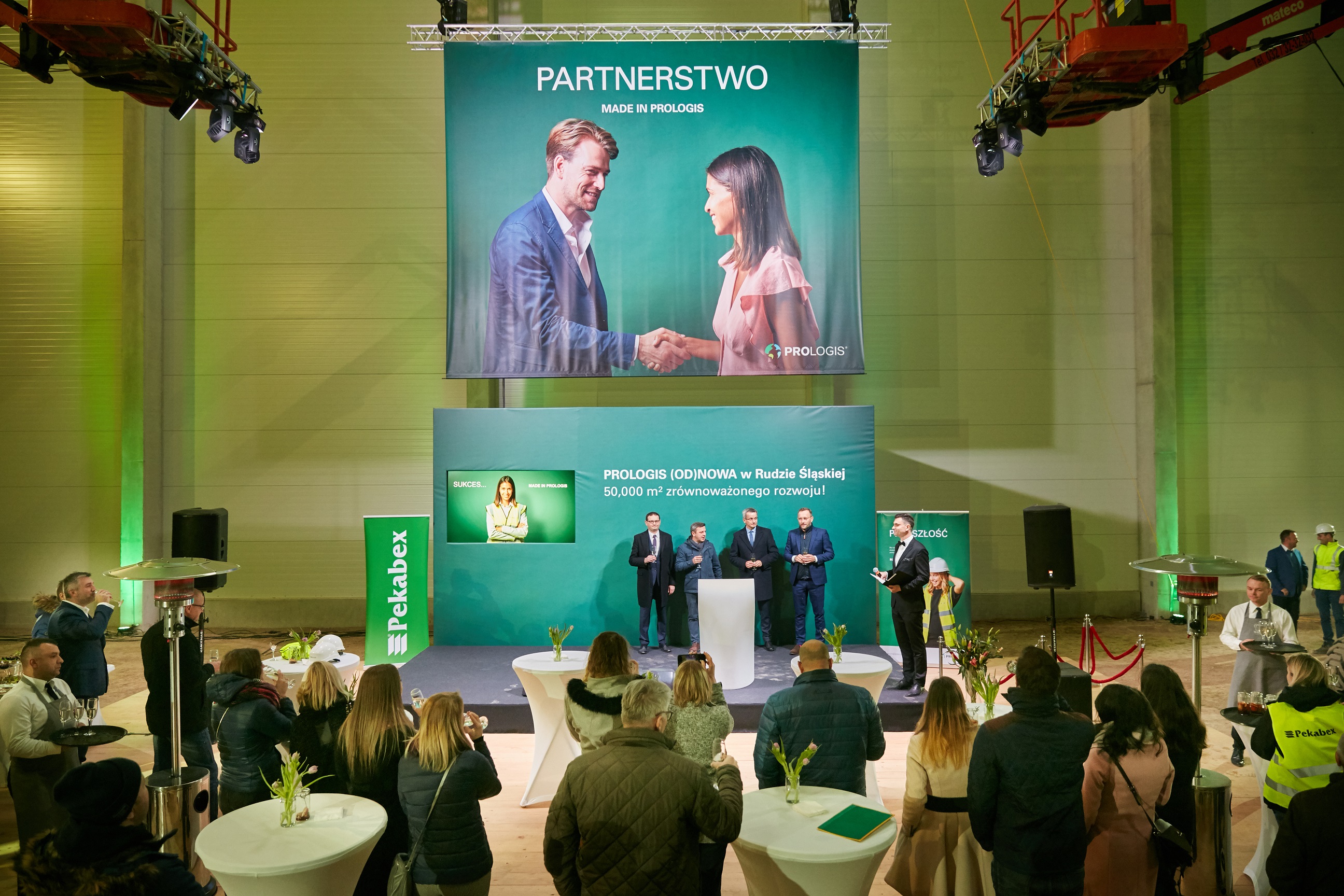  topping out ceremony Prologis Park Ruda Śląska