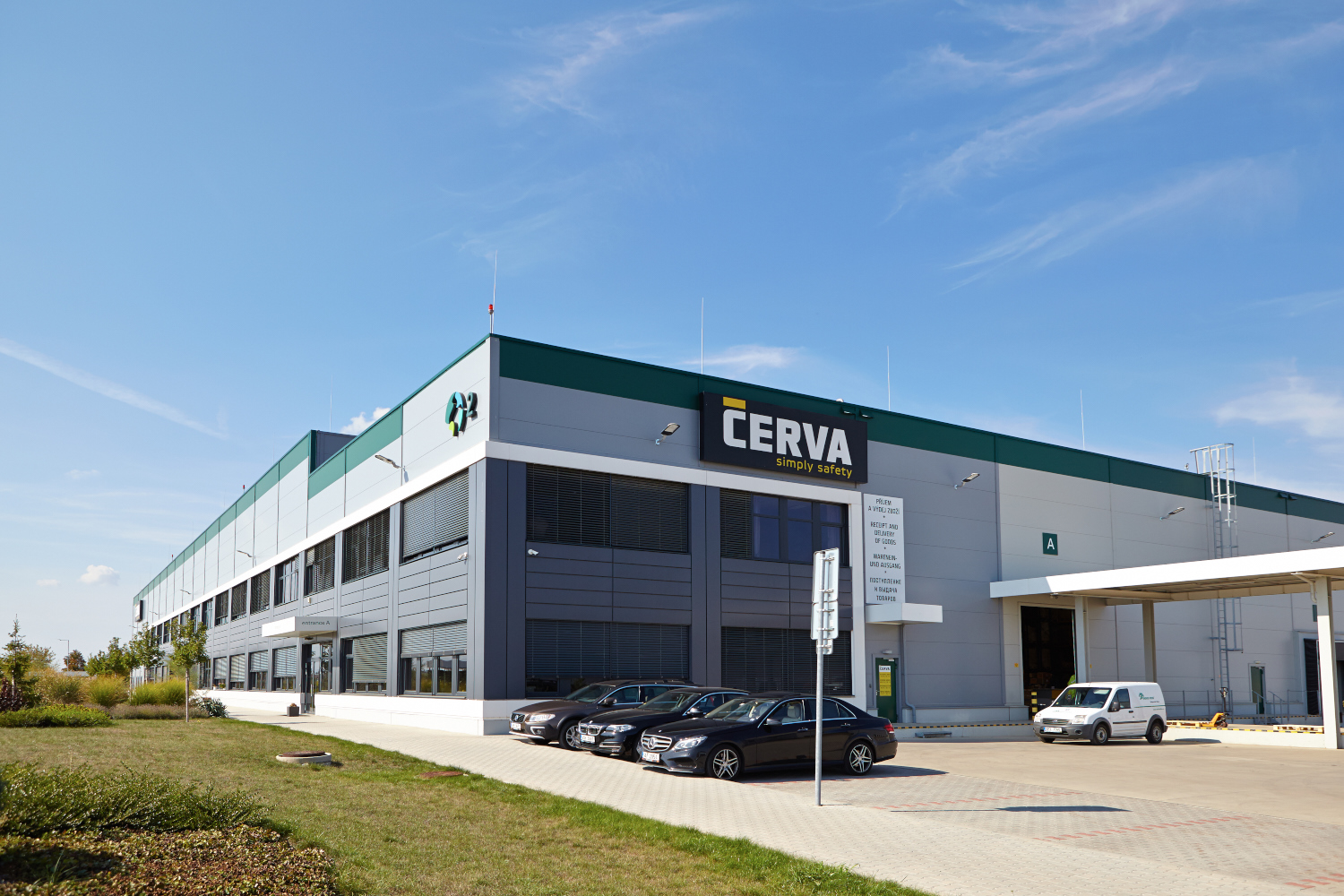 CERVA GROUP w magazynach na wynajem Prologis Park Prague-Airport