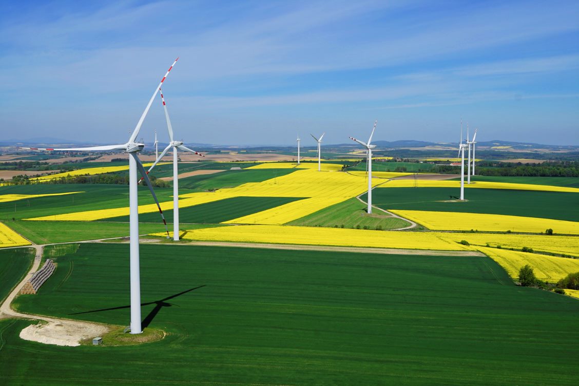 Wind Turbines, Lipniki Poland