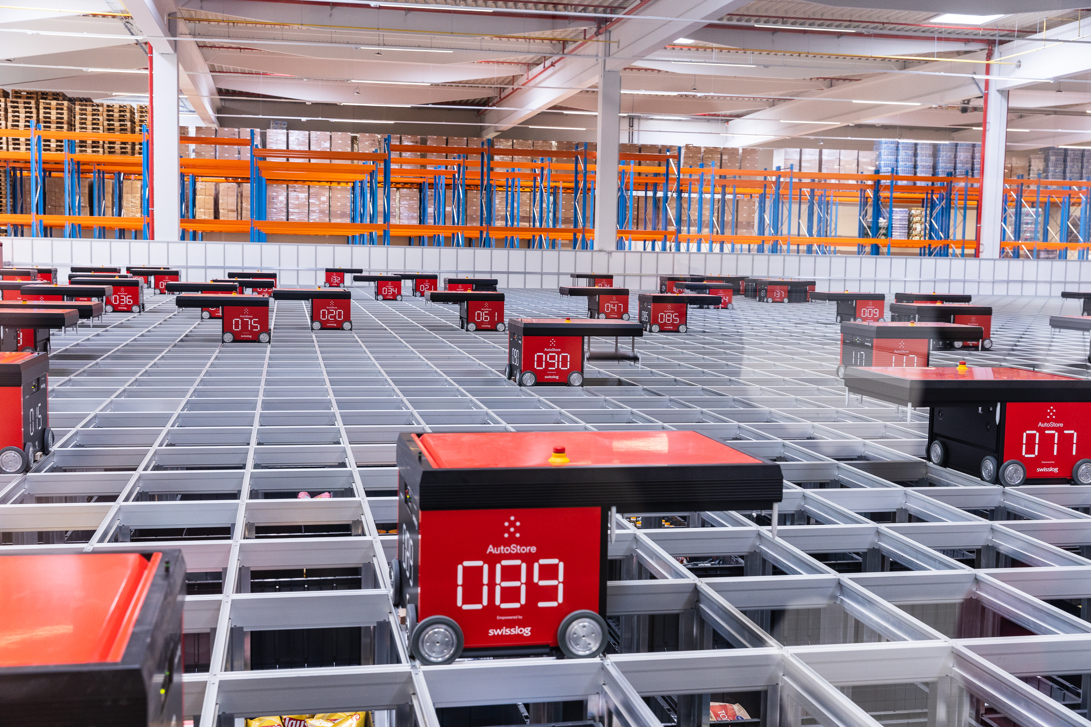 Rohlik.cz BTS at Prologis Park Prague-Chrastany automation in logistics warehouse