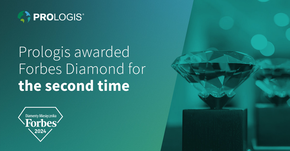 Diamond fo Forbes for Prologis 