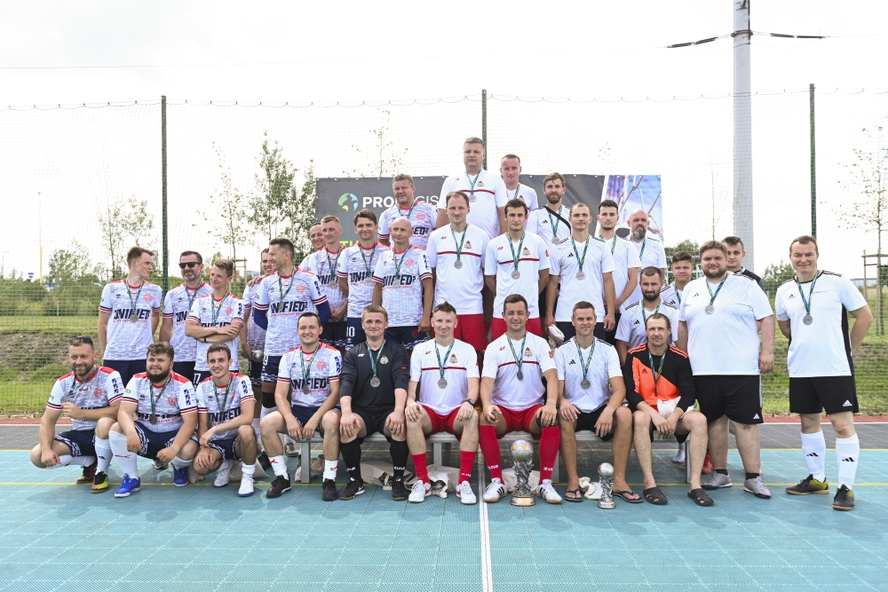 football team with medals football team with medals