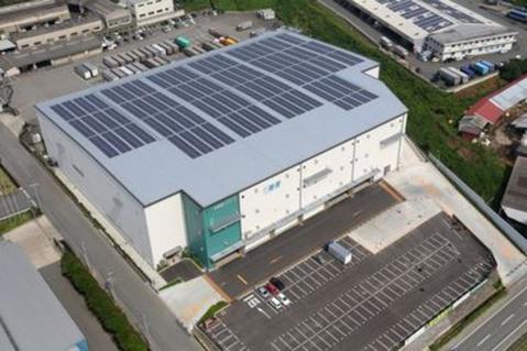 Japan llogistics sustainability solar program