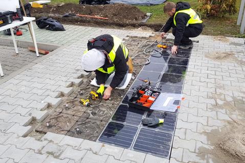 Prologis and Platio Test World’s First Solar Sidewalk Paving System at a Logistics Park Prologis and Platio Test World’s First Solar Sidewalk Paving System at a Logistics Park