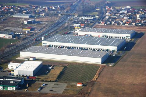 warehouse in Poznan, Poland, logistics park in Poznan
