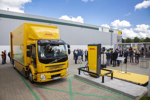 Prologis Park Prague-Jirny electric truck station Prologis Park Prague-Jirny electric truck station