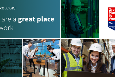 Prologis is a Great Place to Work! Great Place to Work