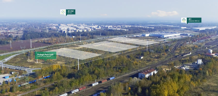 Prologis Park Łódź, Poland New Prologis park in Lodz, Central Poland
