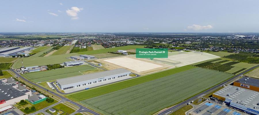 Prologis Park Poznan III, available land Available land, Prologis Park Poznań III