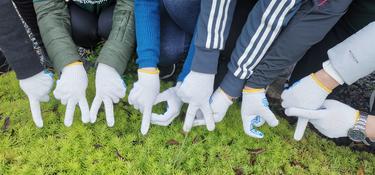 Hands spelling out the word IMPACT 