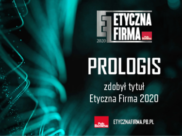 Prologis Etyczną Firmą 2020