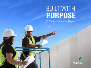 Prologis Sustainability Report 2015