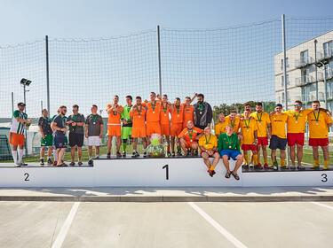Winners of 2nd Annual Football Tournament