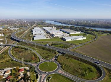 Prologis Park Budapest-Harbor aerial