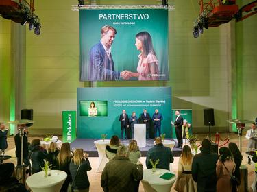 Prologis Park Ruda Slaska topping out ceremony
