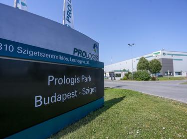 Logistics park in Budapest, Hungary