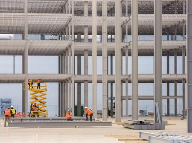 Construction at Prologis DIRFT, UK