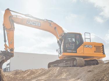 Construction of Prologis Park Budapest Sziget II DC1B