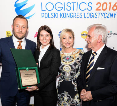 A Prologis díjazza a Poznańi Logisztikai Iskola legjobb hallgatóit, Lengyel Logisztikai Kongresszus, 2016