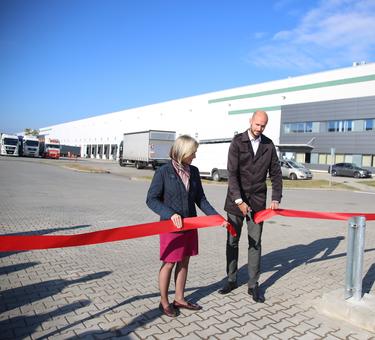 Prologis Budapest Park Sziget  road opening