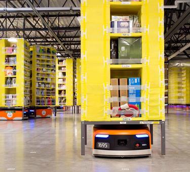 Automated Mobile Robots (AMR), Prologis International Park of Commerce, California