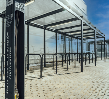 Prologis Ruda Slaska _ bike shelters 