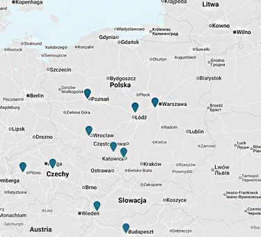 BTS map locations 