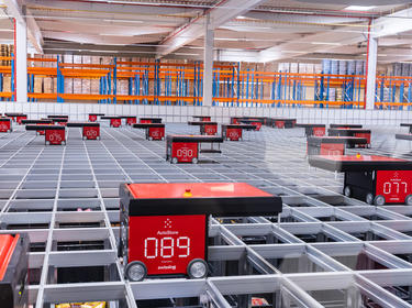 automation in logistics warehouse